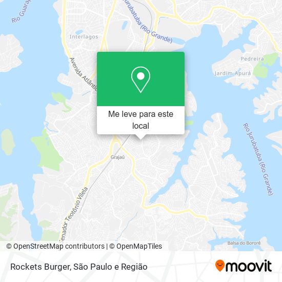 Rockets Burger mapa