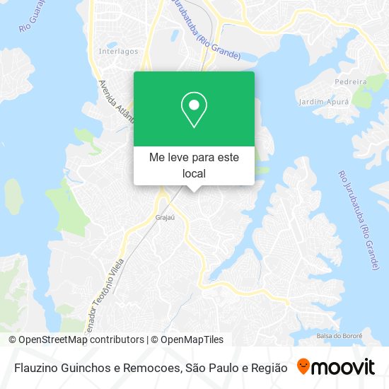 Flauzino Guinchos e Remocoes mapa