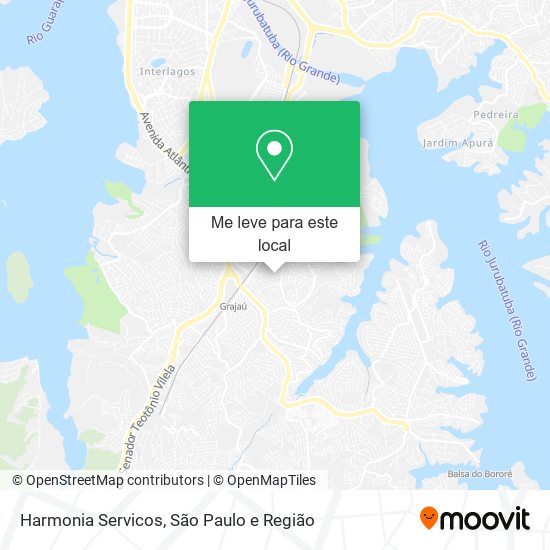 Harmonia Servicos mapa