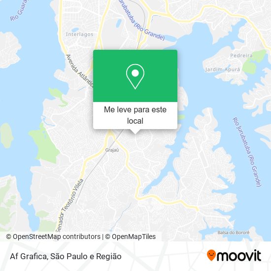 Af Grafica mapa