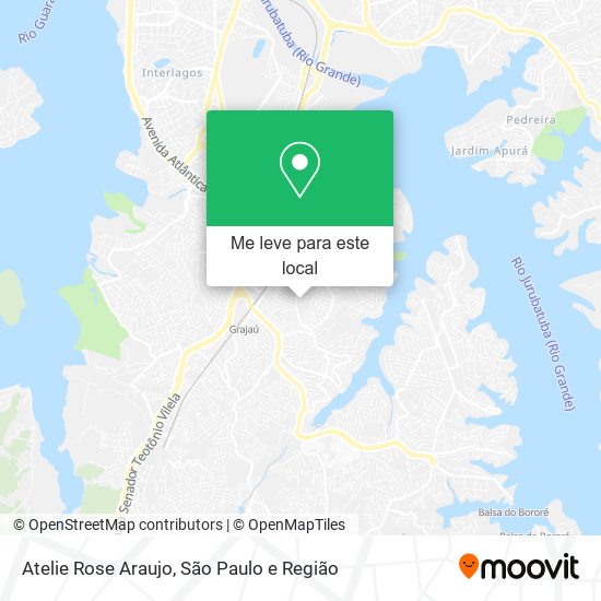 Atelie Rose Araujo mapa