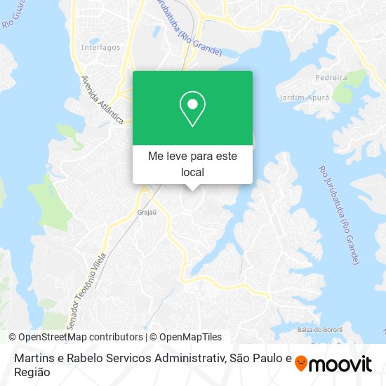 Martins e Rabelo Servicos Administrativ mapa