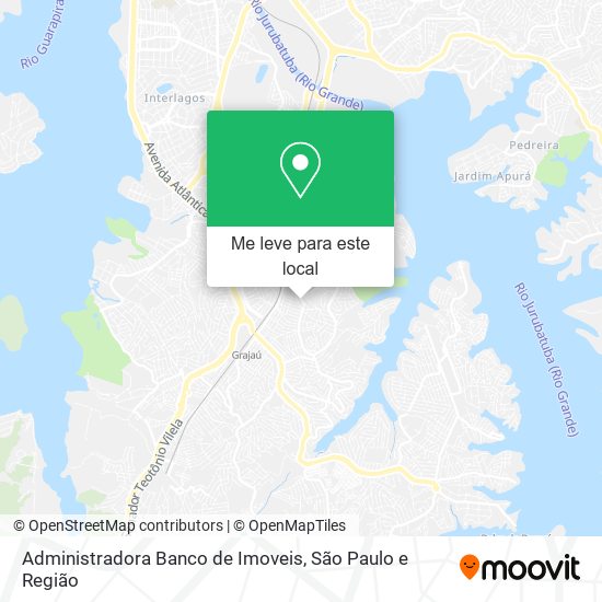 Administradora Banco de Imoveis mapa
