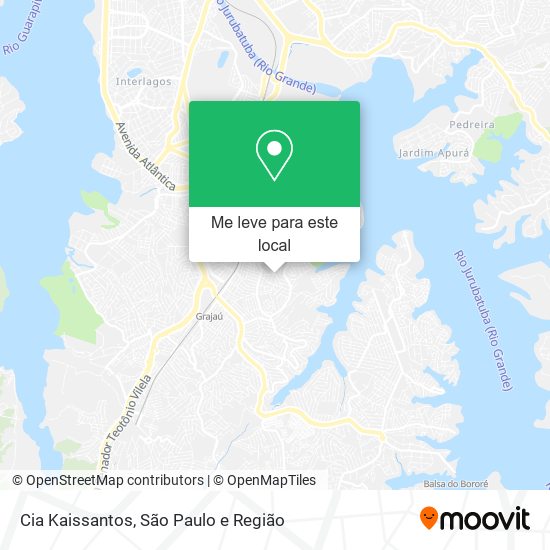 Cia Kaissantos mapa