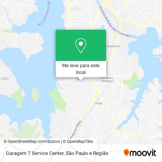 Garagem 7 Service Center mapa