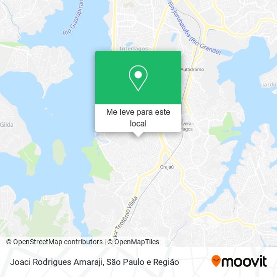 Joaci Rodrigues Amaraji mapa