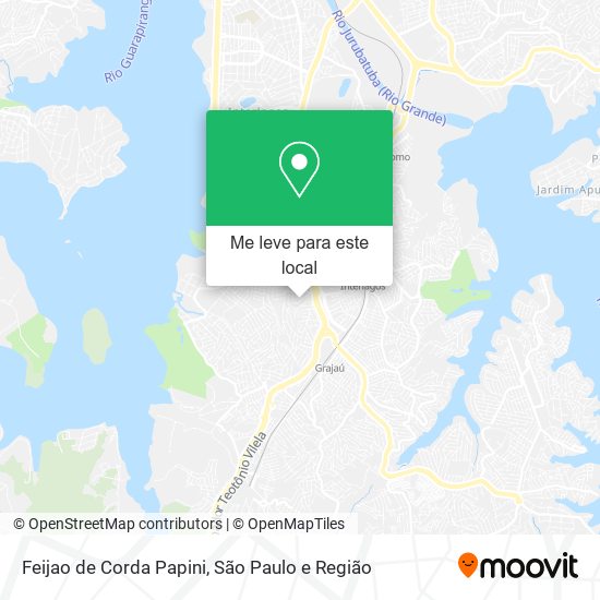 Feijao de Corda Papini mapa