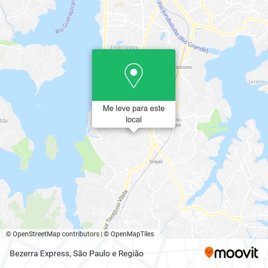 Bezerra Express mapa