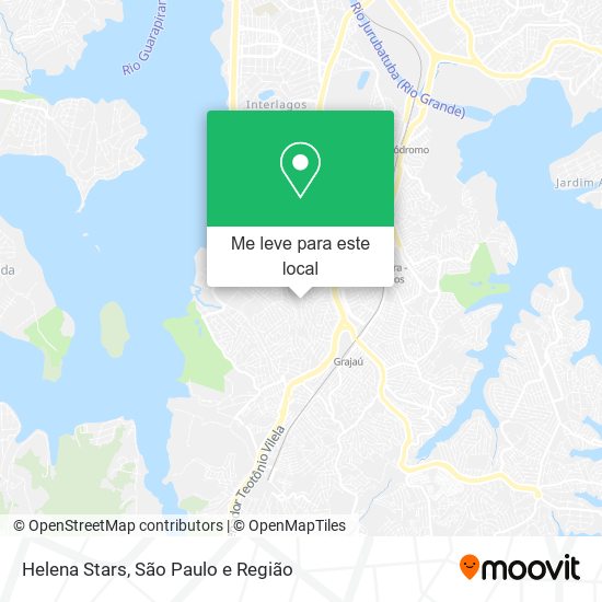 Helena Stars mapa