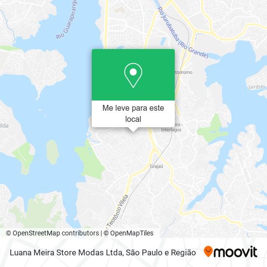 Luana Meira Store Modas Ltda mapa