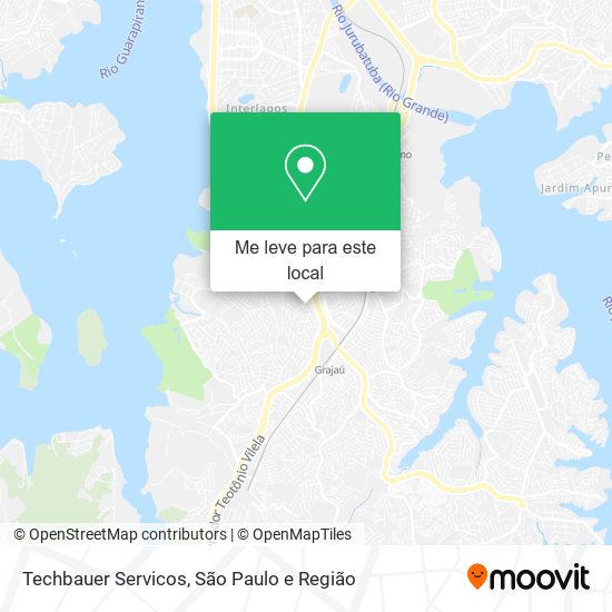 Techbauer Servicos mapa