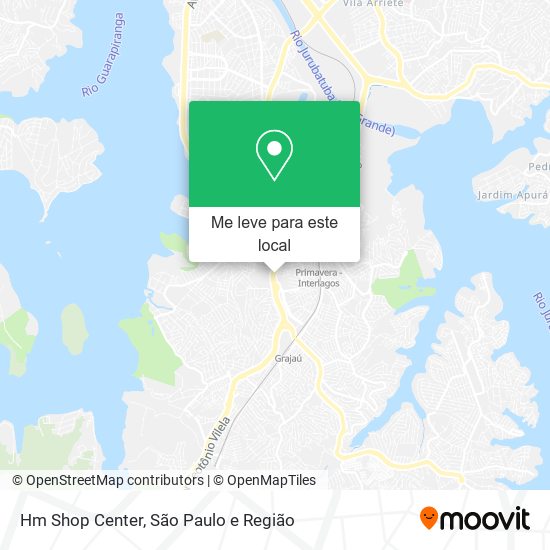 Hm Shop Center mapa