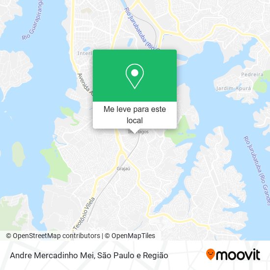 Andre Mercadinho Mei mapa