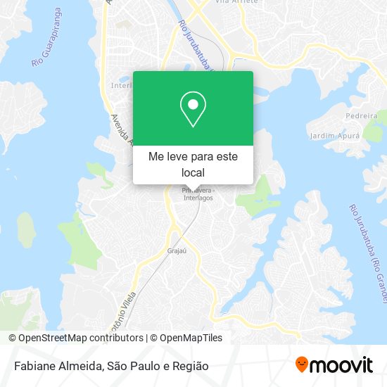 Fabiane Almeida mapa