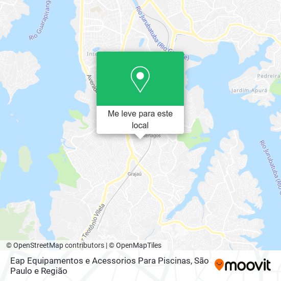Eap Equipamentos e Acessorios Para Piscinas mapa