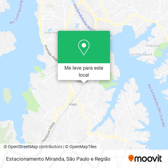 Estacionamento Miranda mapa