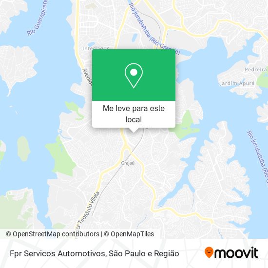 Fpr Servicos Automotivos mapa