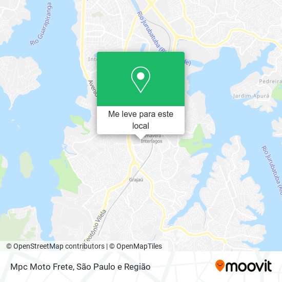 Mpc Moto Frete mapa