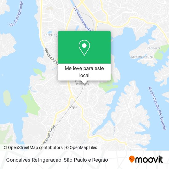 Goncalves Refrigeracao mapa