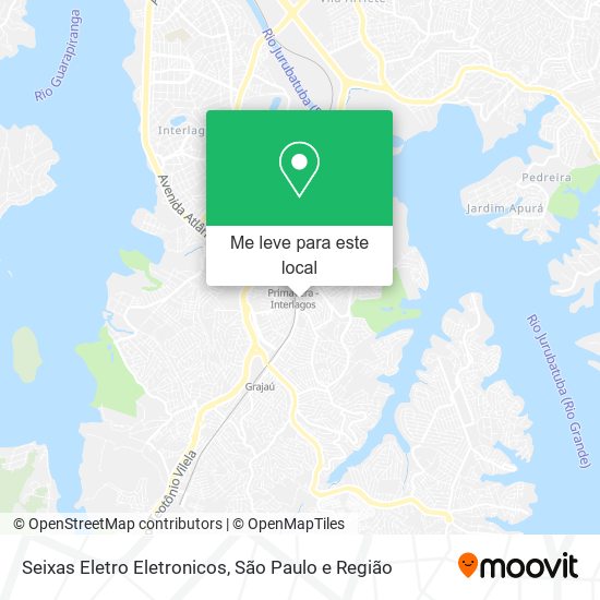 Seixas Eletro Eletronicos mapa