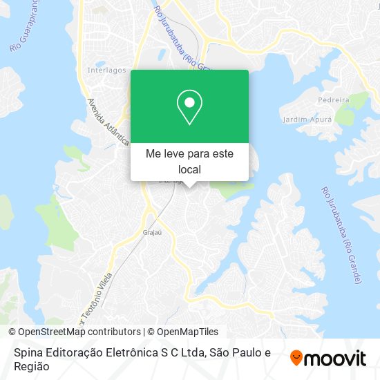 Spina Editoração Eletrônica S C Ltda mapa