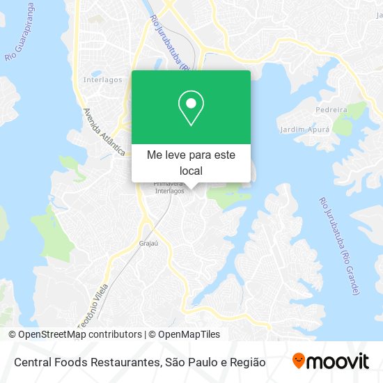 Central Foods Restaurantes mapa