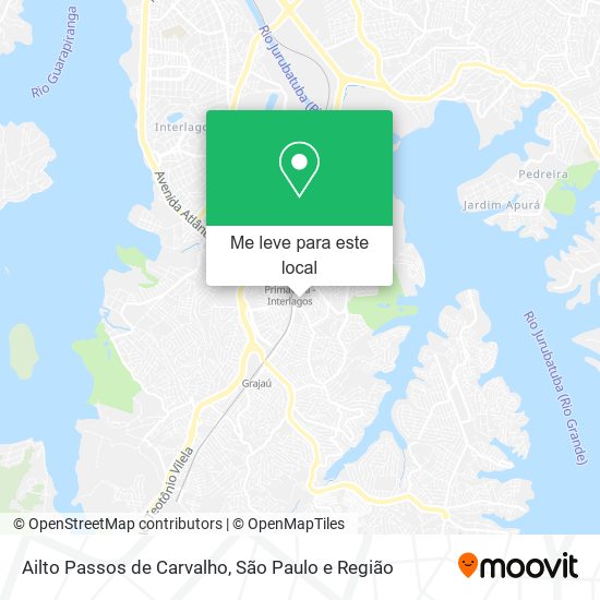 Ailto Passos de Carvalho mapa