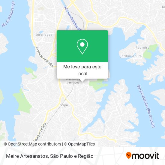 Meire Artesanatos mapa