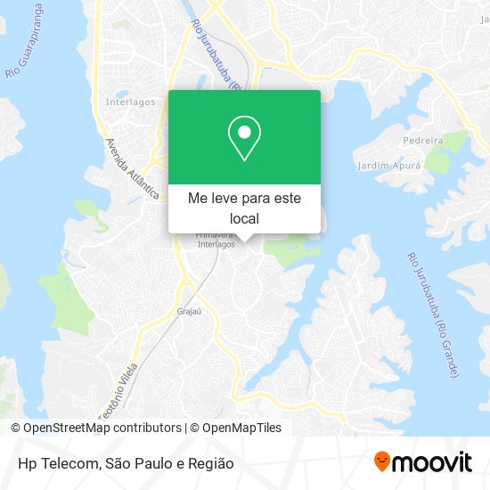 Hp Telecom mapa