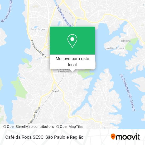 Café da Roça SESC mapa