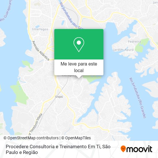 Procedere Consultoria e Treinamento Em Ti mapa