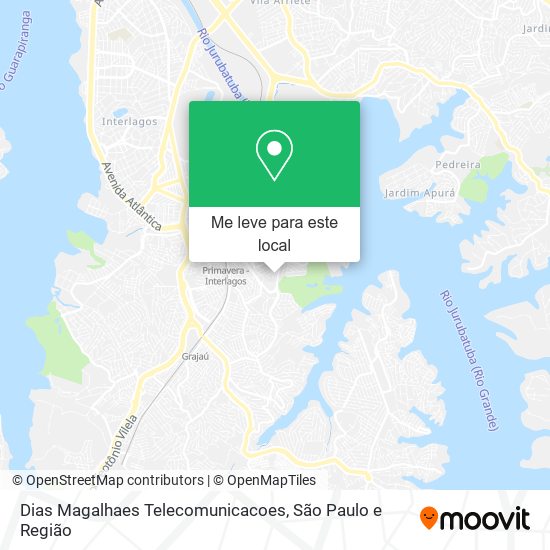 Dias Magalhaes Telecomunicacoes mapa