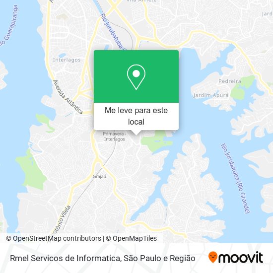 Rmel Servicos de Informatica mapa