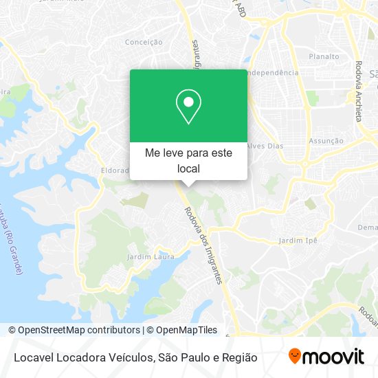 Locavel Locadora Veículos mapa