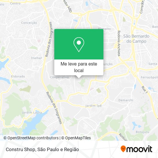 Constru Shop mapa