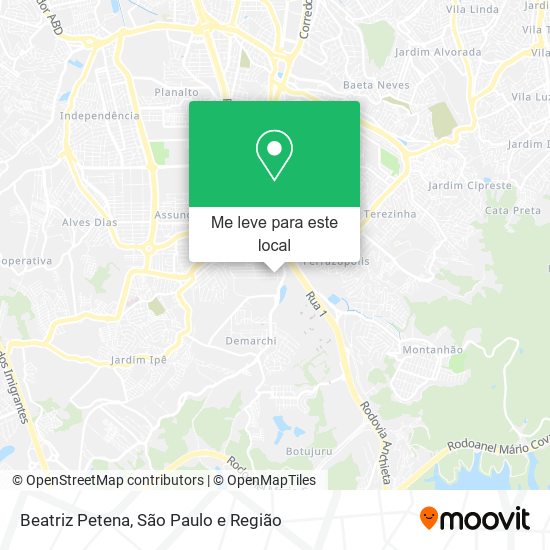 Beatriz Petena mapa