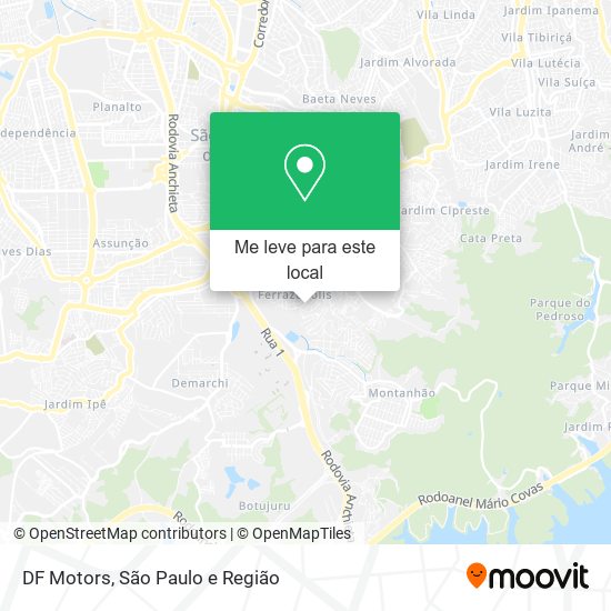 DF Motors mapa