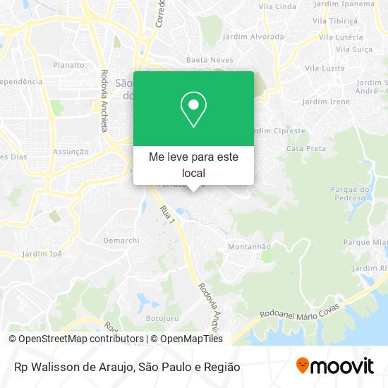 Rp Walisson de Araujo mapa