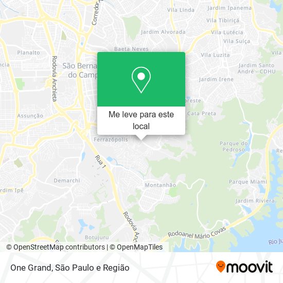 One Grand mapa