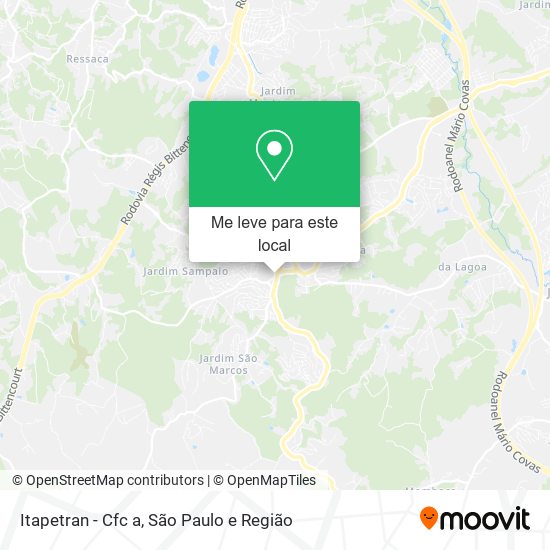 Itapetran - Cfc a mapa
