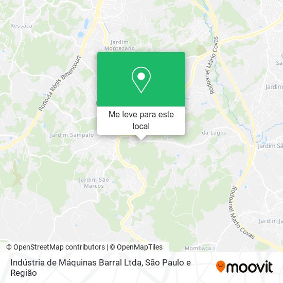 Indústria de Máquinas Barral Ltda mapa