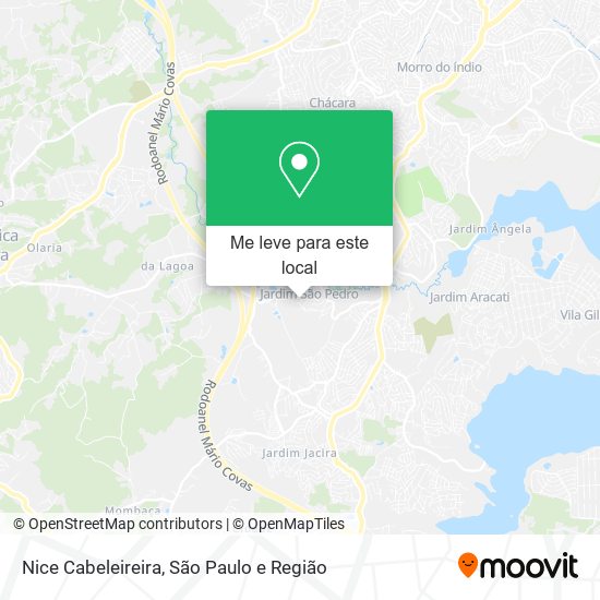 Nice Cabeleireira mapa