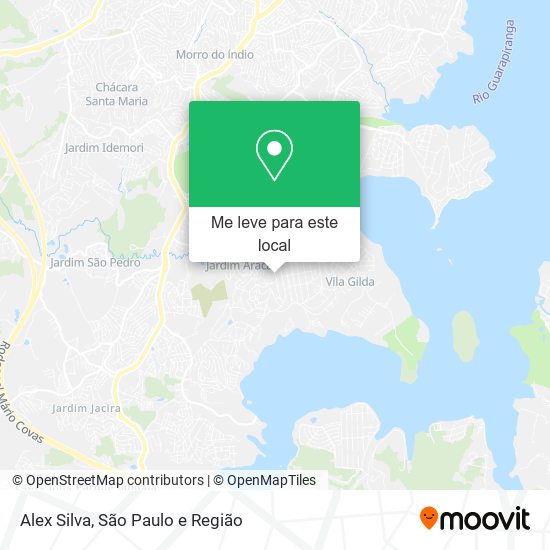 Alex Silva mapa