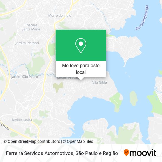 Ferreira Servicos Automotivos mapa