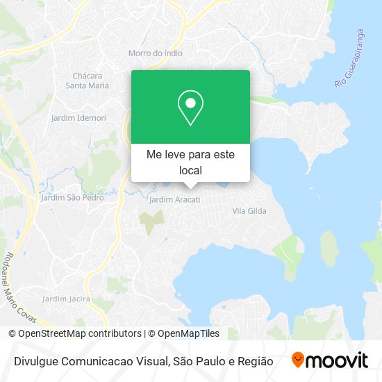 Divulgue Comunicacao Visual mapa