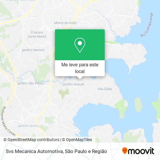 Svs Mecanica Automotiva mapa