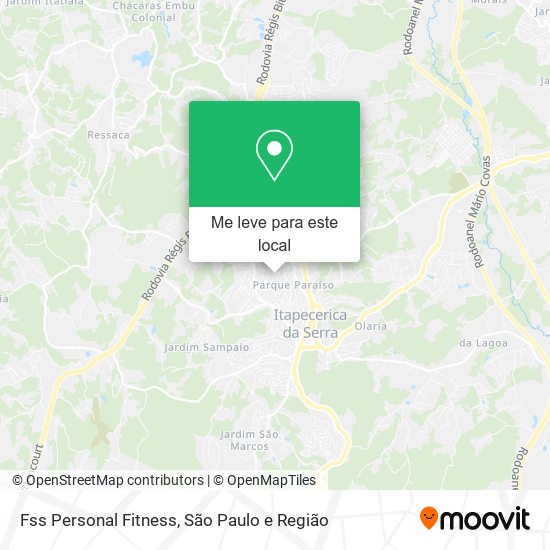 Fss Personal Fitness mapa