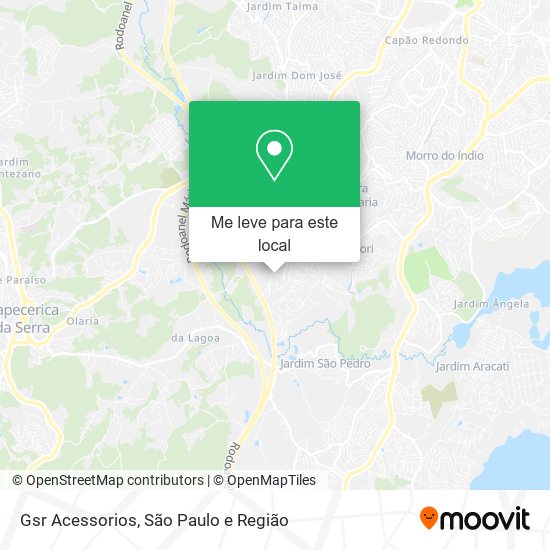 Gsr Acessorios mapa