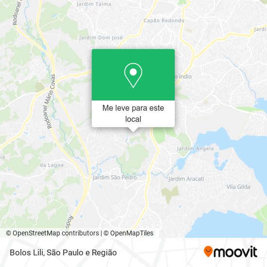 Bolos Lili mapa