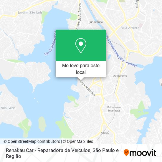 Renakau Car - Reparadora de Veículos mapa